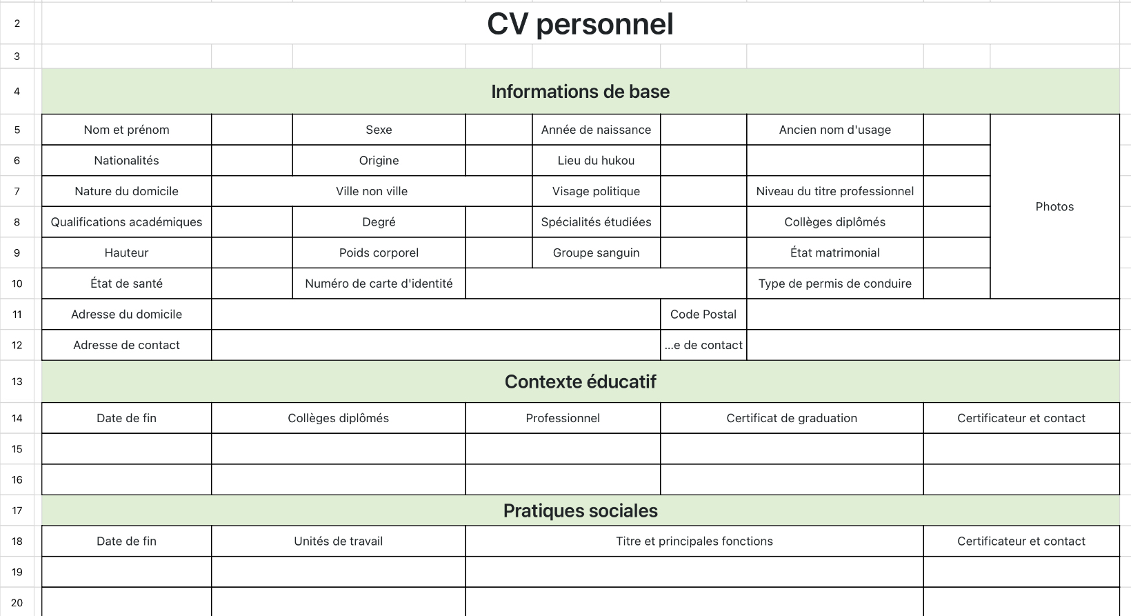 CV personnel 2